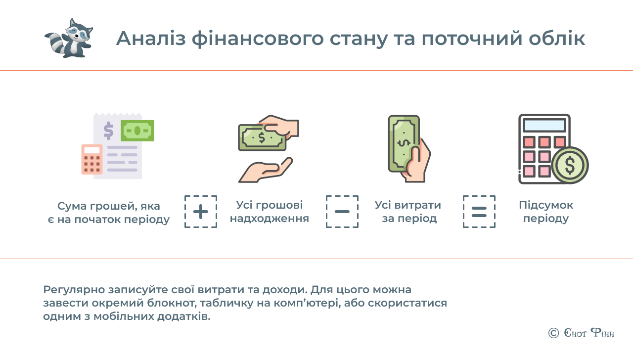 аналіз фінансового стану та поточний облік